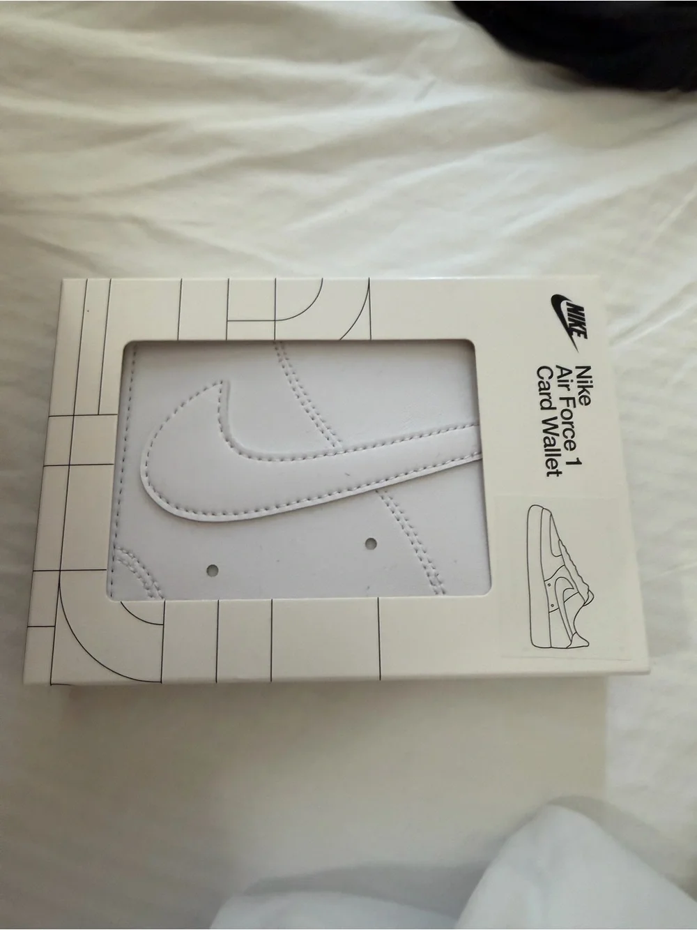 Nike Air Force 1 Card Wallet - White